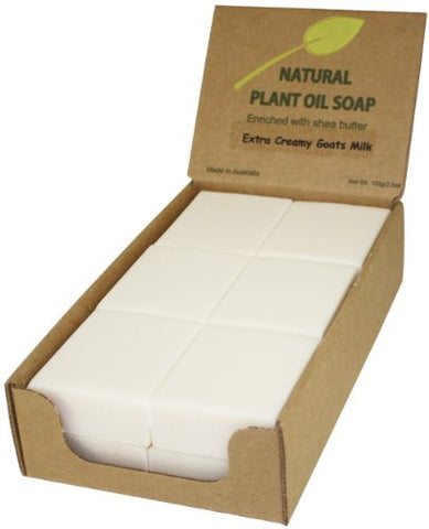 Extra Creamy Goats Milk Craft Unwrapped Soap 100g