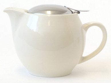 Bee House Ceramic Round Teapot (Ivory)