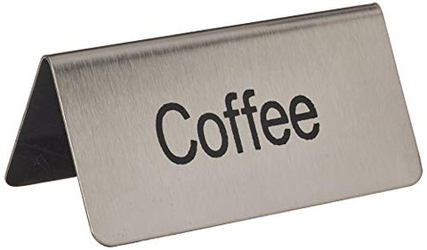 Tent Sign, "Coffee", S/S