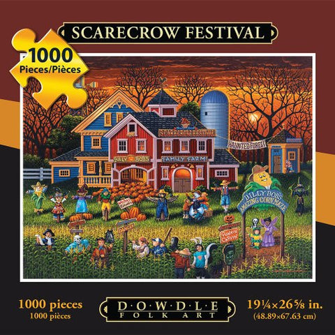 Scarecrow Festival 1000 Piece Puzzle