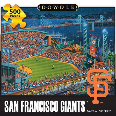 San Francisco Giants 500 Pieces Box Puzzles, 16x20 inch