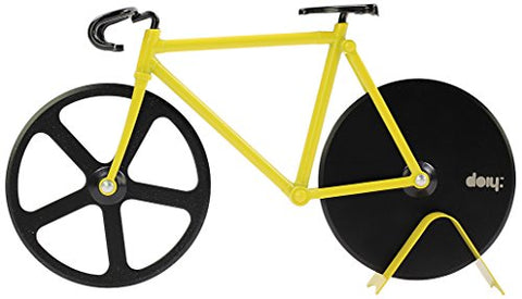 Fixie pizza cutter bumblebee