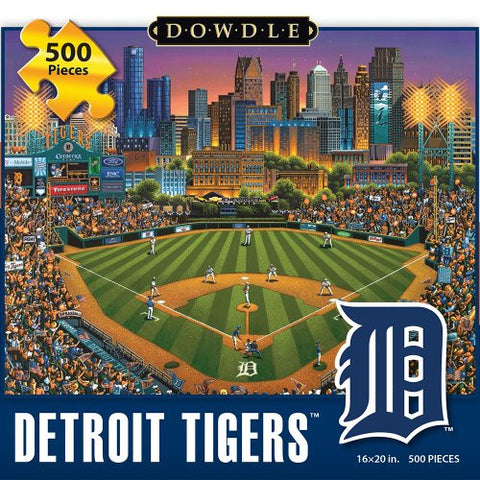 Detroit Tigers 500 Pieces Box Puzzles, 16x20 inch