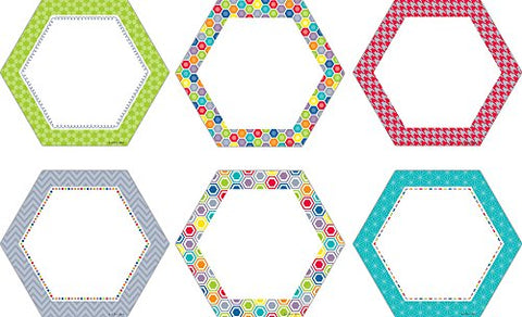 Hexagons 6" Designer Cut-Outs