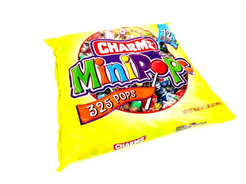 Charms Mini Pops Variety Bag 325 Count