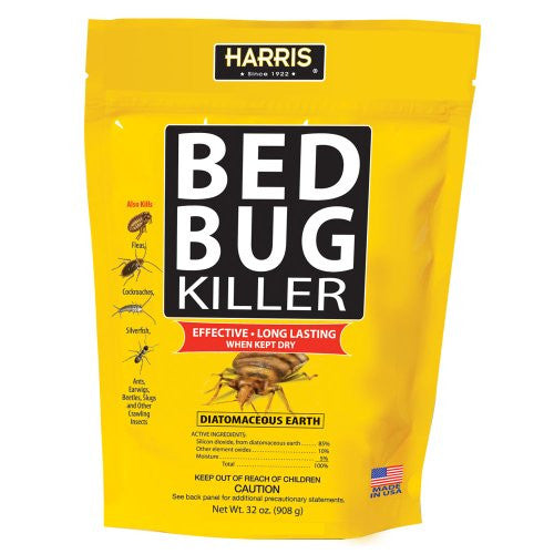 Bed Bug Killer, Diatomaceous Earth 32 oz.