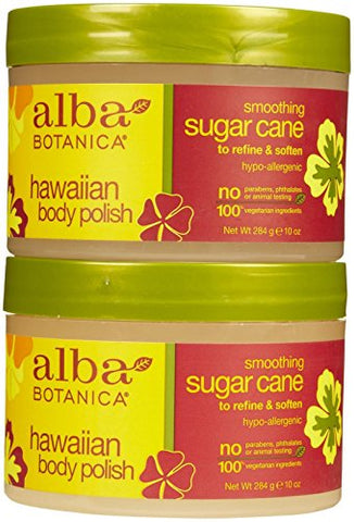 Alba Botanica Body Polish Sugar Cane, 10 oz