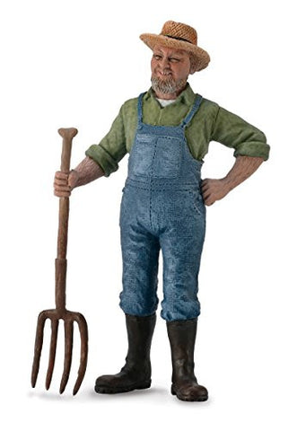Farm Life-Male Farmer Toy Figure, Large