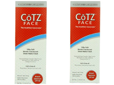 CoTZ Face Natural Skin Tone SPF 40 1.5 oz
