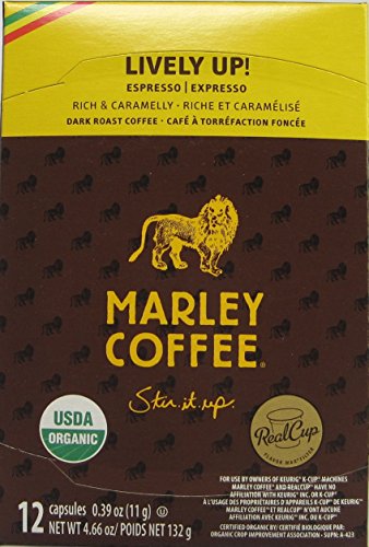 MARLEY, LIVELY UP, ESPRESSO DARK, ORGANIC (SINGLE SERVE CUP)