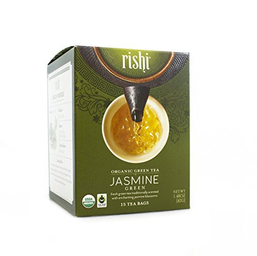 Organic Green Tea Jasmine, 15 bags