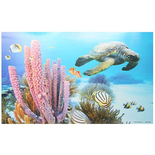 Red Coral- 3-D Background-First 10 Gallon Tank