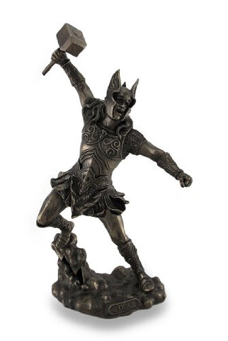 Thor - Norse God Of Thunder, Cold Cast Bronze, L6 3/4, W3 3/4, H12 3/8 (not in pricelist)