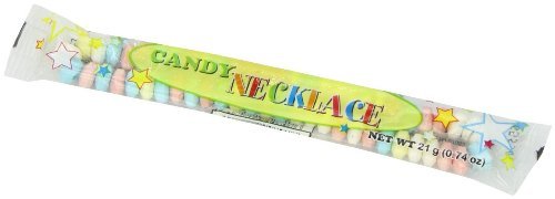 Smarties Candy Necklace 24 Count 0.74 Oz
