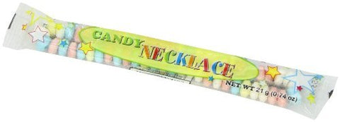 Smarties Candy Necklace 24 Count 0.74 Oz