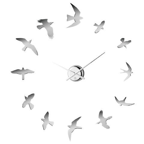 Flying Birds Do It Yourself Wall
Clock, 30 inches