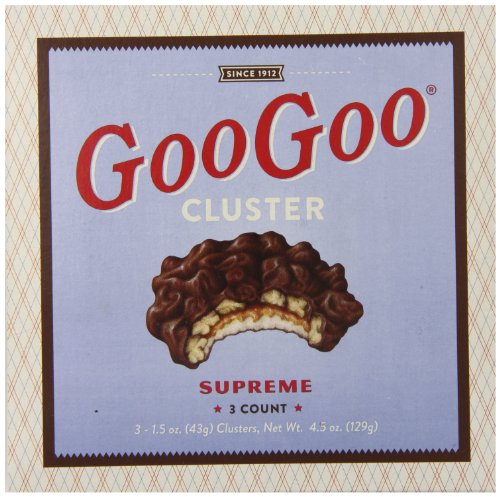 Goo Goo Clusters Supreme Candy Bar, 1.75 oz each