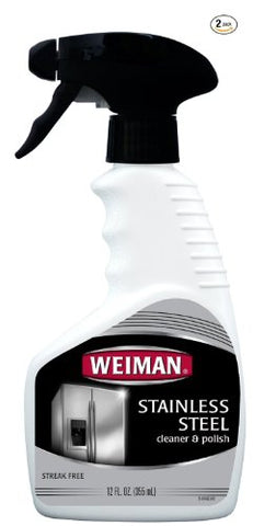 Weiman Stainless Steel Cleaner & Polish, 12.0 oz Trigger