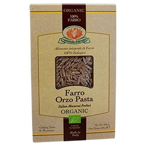 Organic Farro Orzo, 250 gr