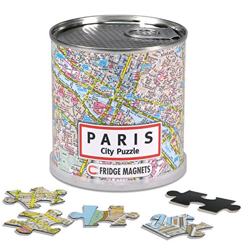 Paris City Puzzle Magnets