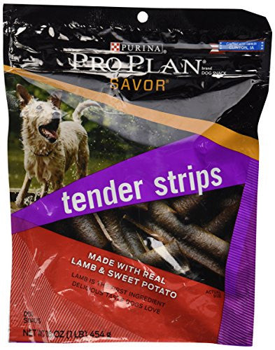 Pro Plan Tender Strips w/ Lamb & Sweet Potato 16 oz
