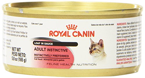 Feline Health Nutrition Adult Instinctive Canned Cat Food, Loaf in Sauce, 5.8 oz