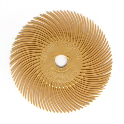 3M RADIAL DISC 3", 6 MICRON (PEACH) - PK/5