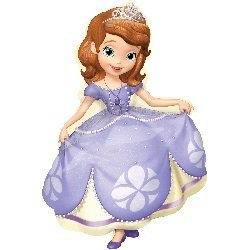 35" Sofia The First Pose Shp-Pkg