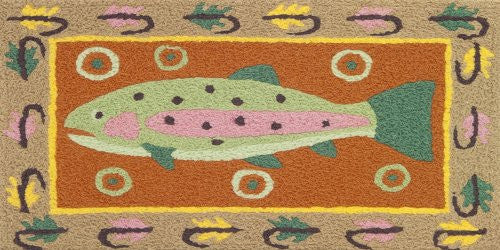 Trout Fishing 21" x 33"