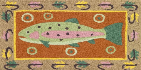 Trout Fishing 21" x 33"