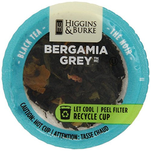 HIGGINS & BURKE, BERGAMIA GREY LEAF CAP (24 SINGLE SERVE CUPS)