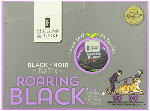 HIGGINS & BURKE, ROARING BLK LEAF CAP (24 SINGLE SERVE CUPS)