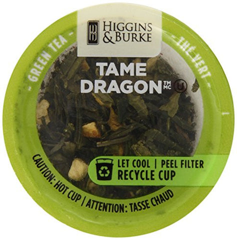 HIGGINS & BURKE, TAME DRAGON LEAF CAP (24 SINGLE SERVE CUPS)