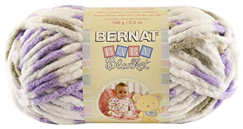 Bernat Baby Blanket Yarn Little Lilac Dove 72 Yards 3.5 OZ