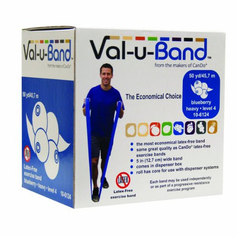 Val‐u‐Band, latex‐free, blueberry (4), 50 yard