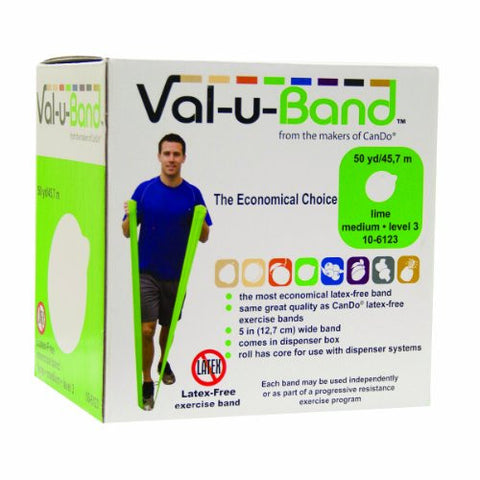 Val‐u‐Band, latex‐free, lime (3), 50 yard