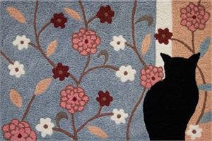 Vintage Cat Silhouette 21" x 33"