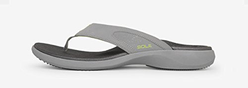 Men's Sport Flips, Granite, Size 11