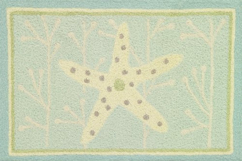Starfish On Spa Blue 21" x 33"