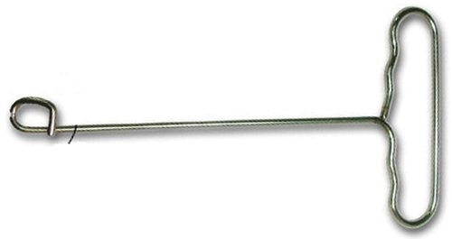 Stainless Steel 9" Dehooker, hook notch