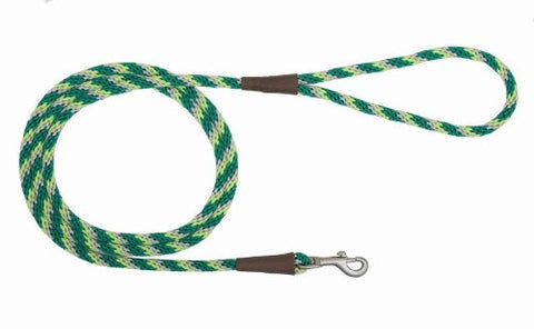 Mendota Small Snap Leash - Ivy, 3/8" X 6'