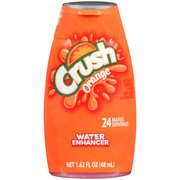 CRUSH 1.62 oz Liquid Water Enhancers - Orange