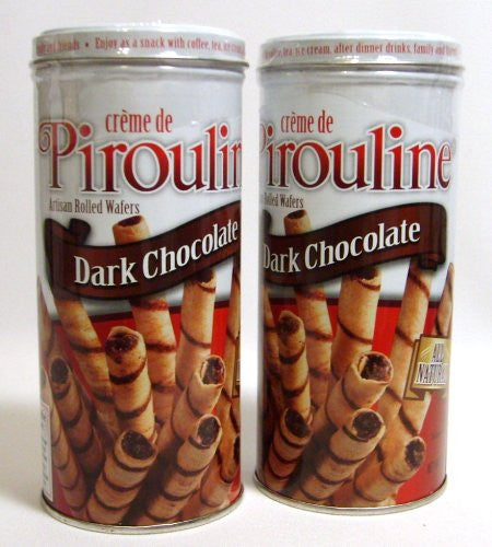Crème de Pirouline, Dark Chocolate, Tin, 3.25 oz