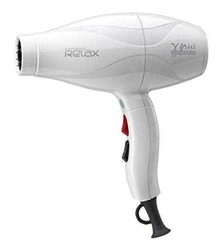 Relax Silent Dryer Professional Blow Dryer, 1600W Front, Black