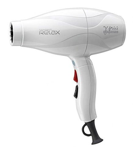 Relax Silent Dryer Professional Blow Dryer, 1600W Front, Black