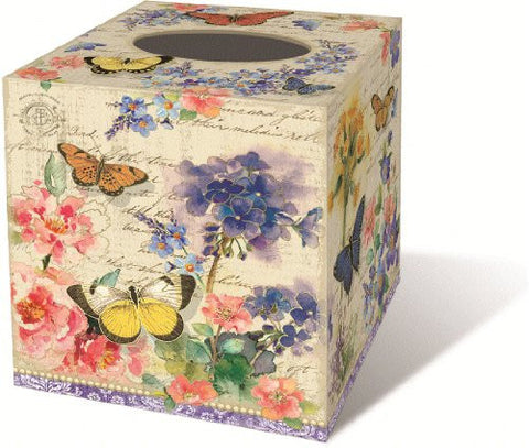 Bluebell Butterflies Boudoir Collection Tissue Box Cover