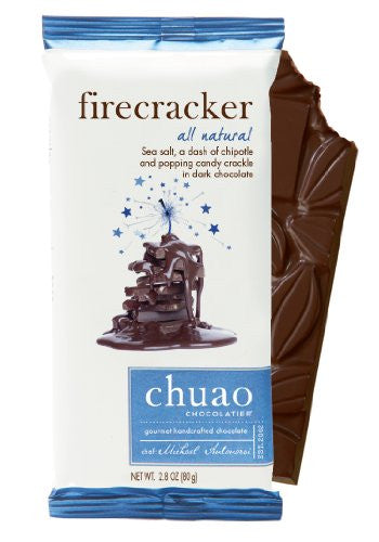 Chuao Chocolatier, Firecracker Dark Bar 2.8 oz