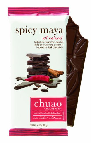 Chuao Chocolatier, Spicy Maya Dark Bar 2.8 oz