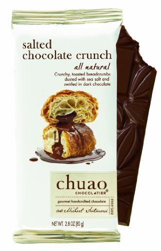 Chuao Chocolatier, Salted Chocolate Crunch Bar 2.8 oz