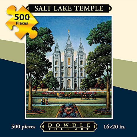 Salt Lake Temple 500 Piece Puzzle